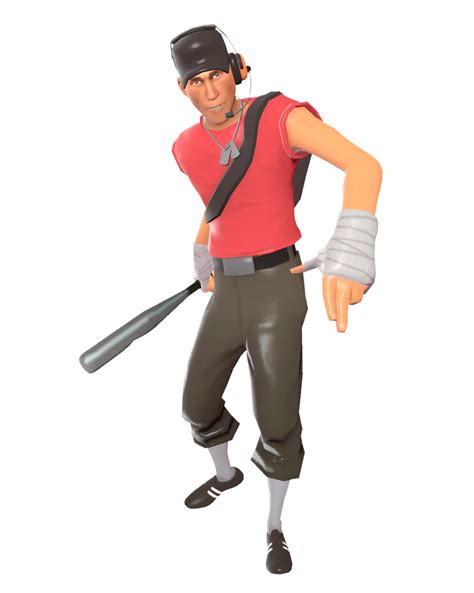 TF2 - Scout Render by Quidek on DeviantArt