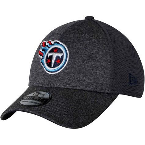 M/L Tennessee Titans New Era Shadowed Team 2 39THIRTY Flex Hat - Graphite | Tennessee titans ...