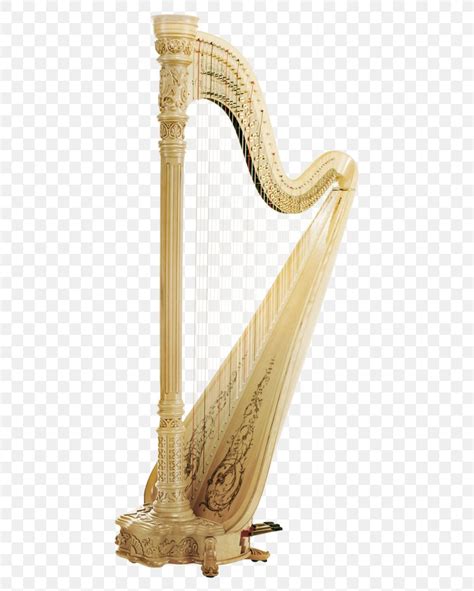 Plucked String Instrument Harp Musical Instruments, PNG, 471x1024px ...