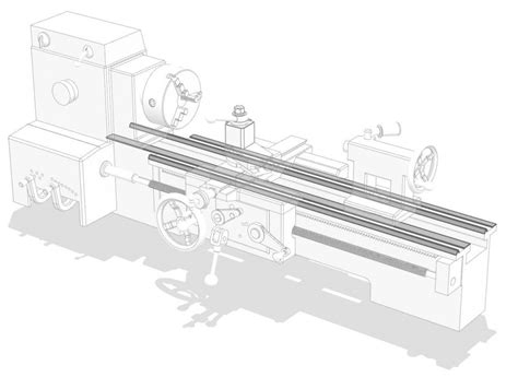 Block Diagram Of Centre Lathe Machine