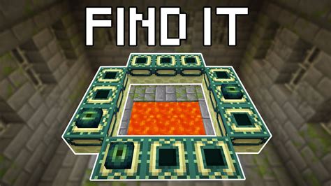 How to find the End Portal in Minecraft (PC/XBOX/PS4/MCPE) - YouTube