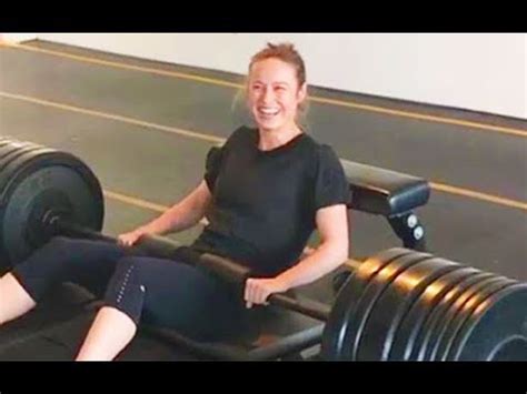 Training For Captain Marvel | Brie Larson - YouTube