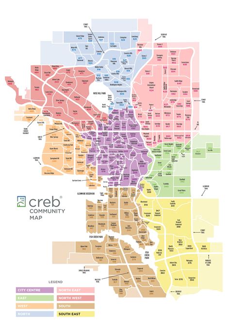 Calgary 8 District Map | NextBigMoveCalgary - #1 source for Calgary ...