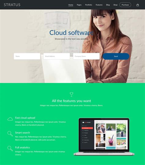 Wordpress Saas Template