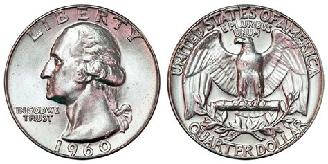 1960 P Washington Quarters Silver Composition: Value and Prices