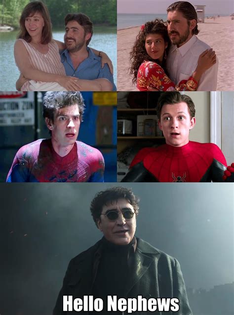 So that’s how Doc Ock Knows Peter : r/marvelmemes