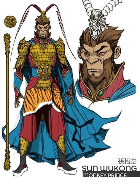 [Artwork] Sun Wukong (The Monkey King) character design for DC’s Monkey ...