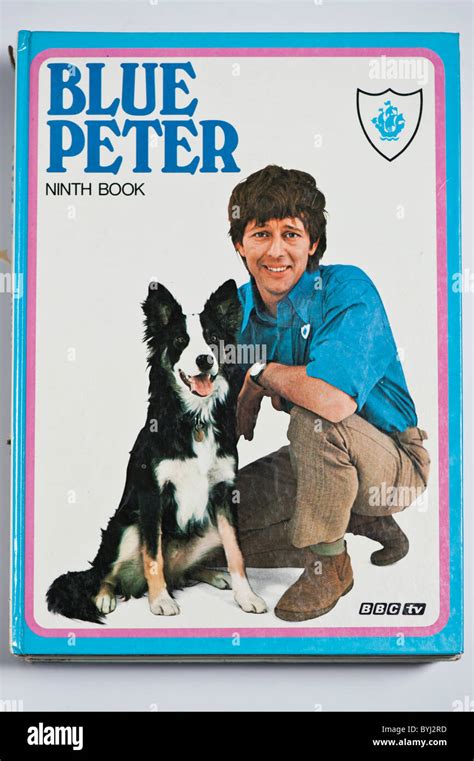 John Noakes and Shep on the cover of Blue Peter annual, BBC childrens ...