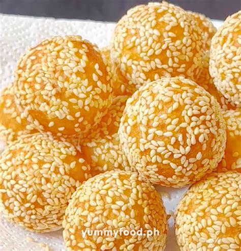 Sesame Balls Recipe – Sesame Ball Red Bean Filling