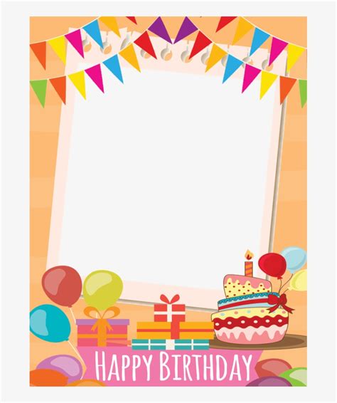 15 Frame Happy Birthday Png For Free On Mbtskoudsalg - Happy Birthday ...