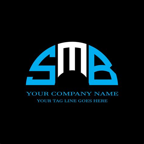 SMB letter logo creative design with vector graphic 8466728 Vector Art at Vecteezy