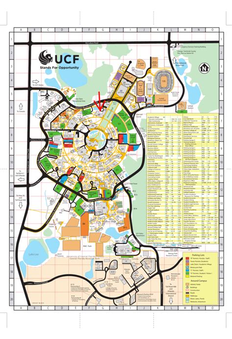 UCF Campus Map - PointofCare.net