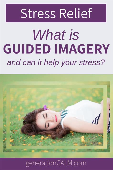 Guided imagery therapy, the easiest stress relief ever!