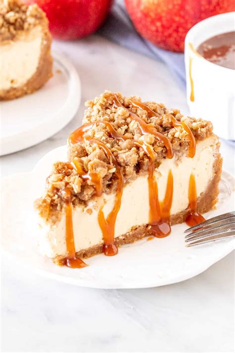 Caramel Apple Crumble Cheesecake! – Peytons View