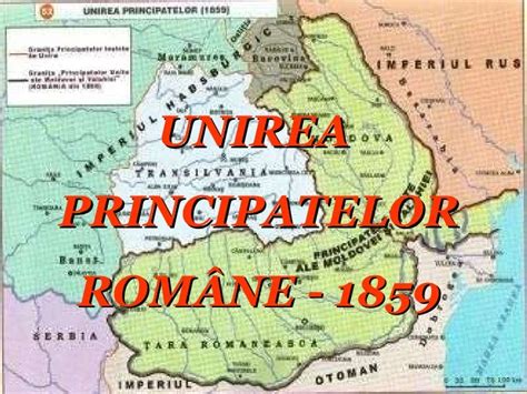 Unirea principatelor si reformele lui Cuza