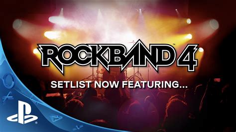 Rock Band 4 - Setlist Reveal Trailer | PS4 - YouTube