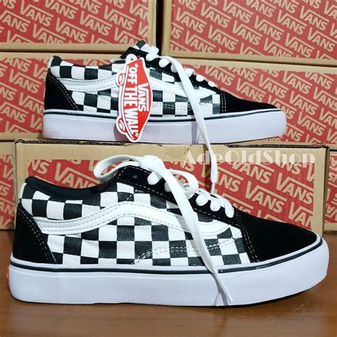 Jual SEPATU VANS PRIA DAN WANITA OLD SKOOL PREMIUM TERLARIS HITAM PUTIH ...