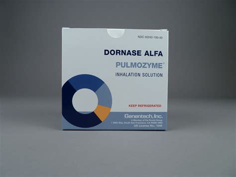 Dornase Alfa Pulmozyme Inhalation Solution | Smithsonian Institution