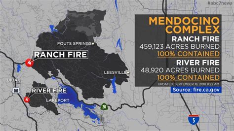 Maps: Wildfires Burning Across California | Abc7News - Riverside ...