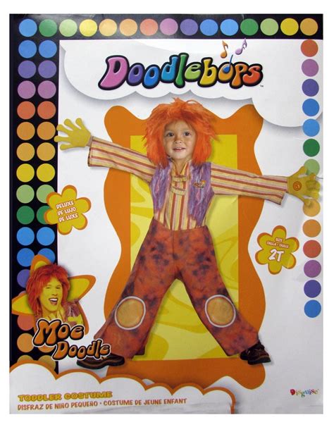 Doodlebops Moe Deluxe Toddler Costume Small 2T - Walmart.com