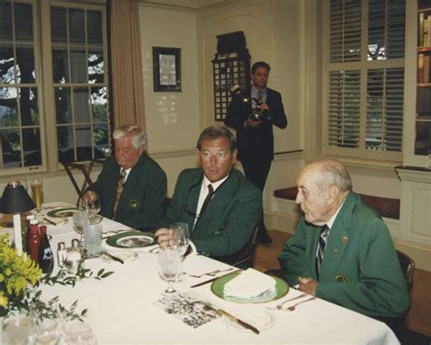 Masters Champions Dinner History and Menus Golflink.com