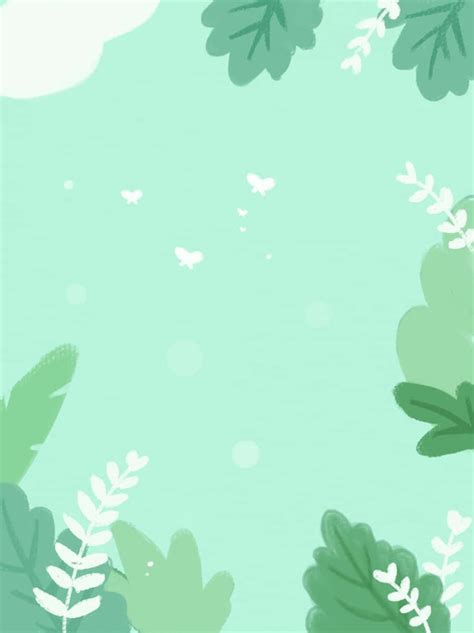 Download Pastel Green Background Leaves Shades | Wallpapers.com