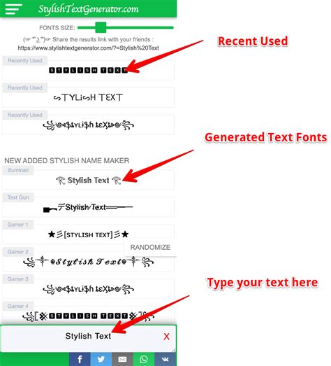 Stylish Text Generator #1 😍 𝕊𝕥𝕪𝕝𝕚𝕤𝕙 Text Fonts