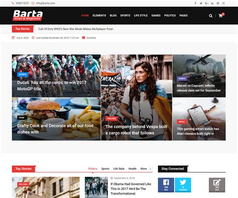 20+ Best News Website Templates To Create News Website [Edition] - RadiusTheme