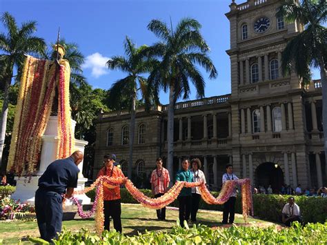 King Kamehameha Day | The annual lei draping ceremony at the… | Flickr