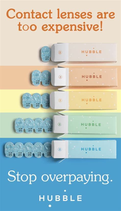 Hubble was started because contact lenses are too expensive. Our fresh, daily contacts are ...