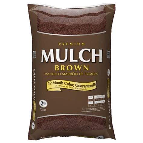 Lowe's Premium 2-cu ft Dark Brown Hardwood Mulch in the Bagged Mulch department at Lowes.com