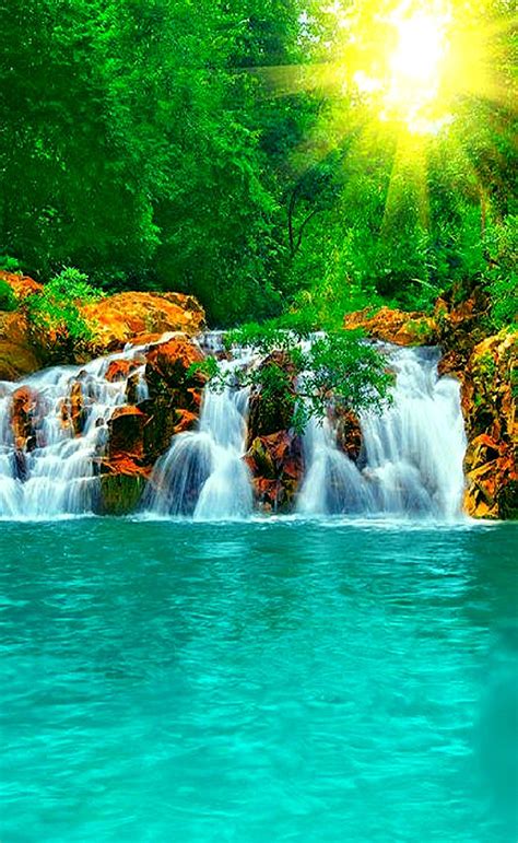 Beautiful waterfall mobile wallpaper, Nature - HD Mobile Walls