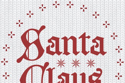 Santa Claus Font | Måns Grebäck | FontSpace