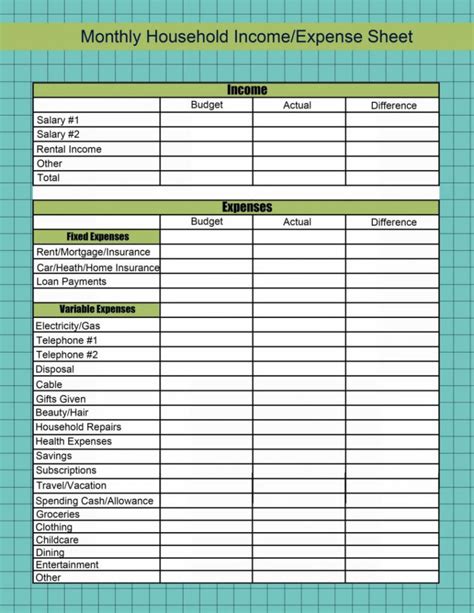 Income Expense Spreadsheet For Rental Property — db-excel.com