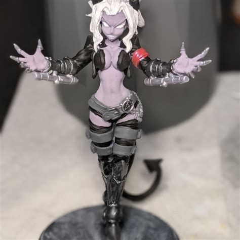 3D Print of Helltaker - Judgement - 25cm - Fanart by lucasmurray