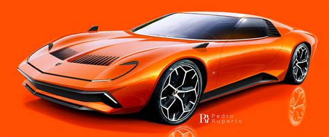 Lamborghini Miura 2025 on Behance