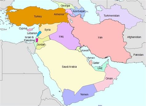 SW Asia Maps – Durand Land