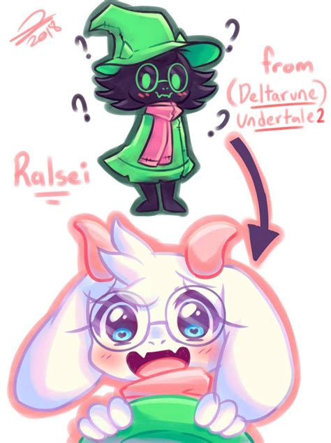 Ralsei from Deltarune by SonicAimblu19 | Undertale comic, Undertale fanart, Undertale art