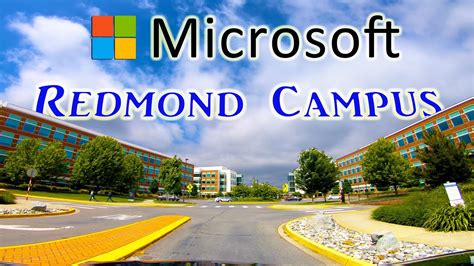 Driving Tour of the Microsoft Redmond Campus - Redmond, WA | Relaxing ...