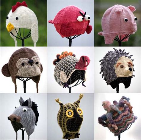 Animal hats 15 patterns to knit and show off – Artofit