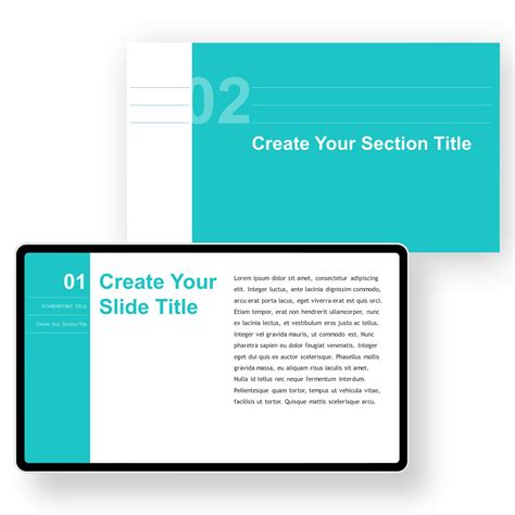 Free Download Template Simple Line Powerpoint Templates Unduh ...