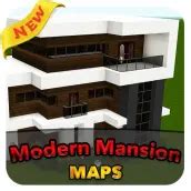 Download Modern mansion maps for minecraft pe android on PC
