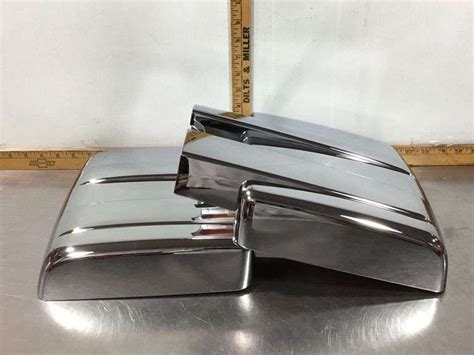 Chrome Plated Mirror Covers - Sherwood Auctions