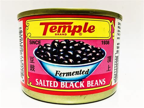 Temple Brand Fermented Salted Black Beans 180g from Buy Asian Food 4U