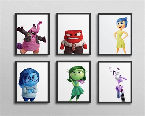 Inside Out Characters Gallery Wall Classroom Decor - Etsy Australia