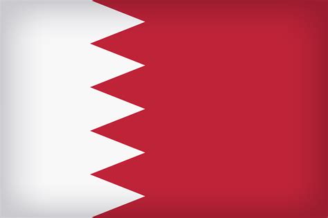 Bahrain Large Flag | Gallery Yopriceville - High-Quality Free Images ...