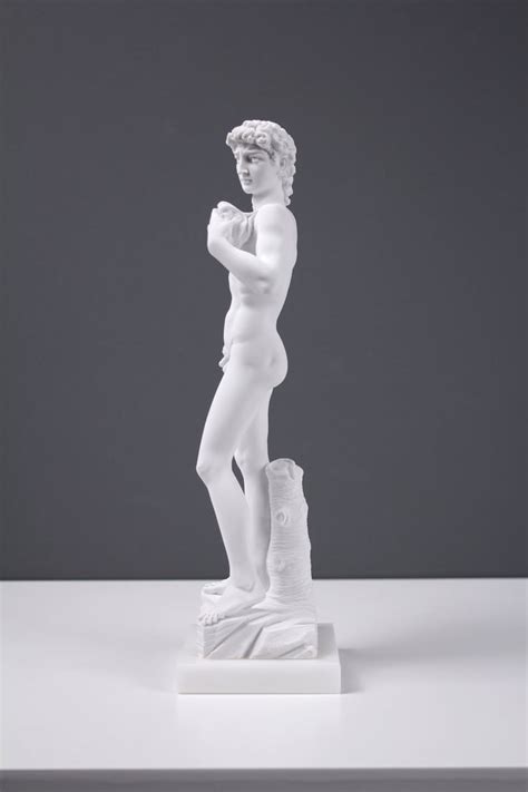 Michelangelo David Statue Marble Sculpture Replica - Etsy