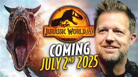 DIRECTOR IN TALKS for NEW JURASSIC WORLD MOVIE COMING JULY 2 2025 DAVID ...