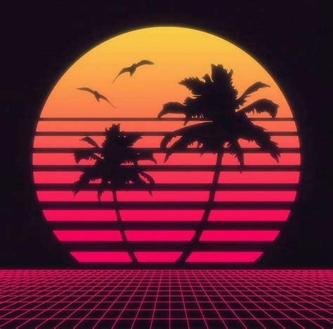 Pin on Visual Styles | Retro art, Synthwave art, Vaporwave art