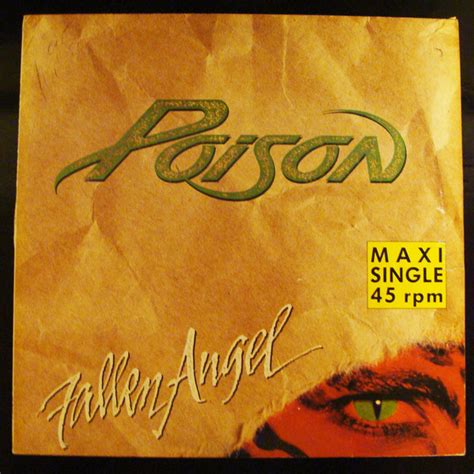 Poison – Fallen Angel (1988, Vinyl) - Discogs